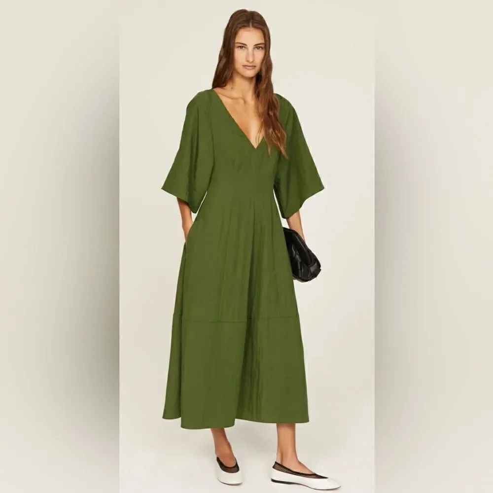 VINCE Flutter Sleeve Dress Size Medium